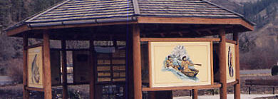 Informational Kiosk near Kooskia kooskia_kiosk